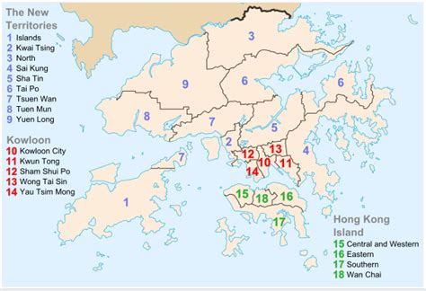 hong kong city name list